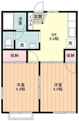 ペルテ川口の物件間取画像